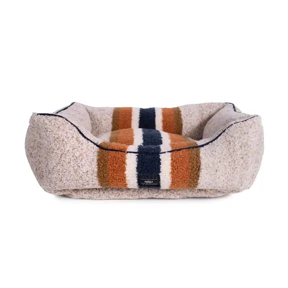 Shinola Dog Bed | Shinola Kuddle Dog Bed-Oatmeal | Bolster Pet Bed 9