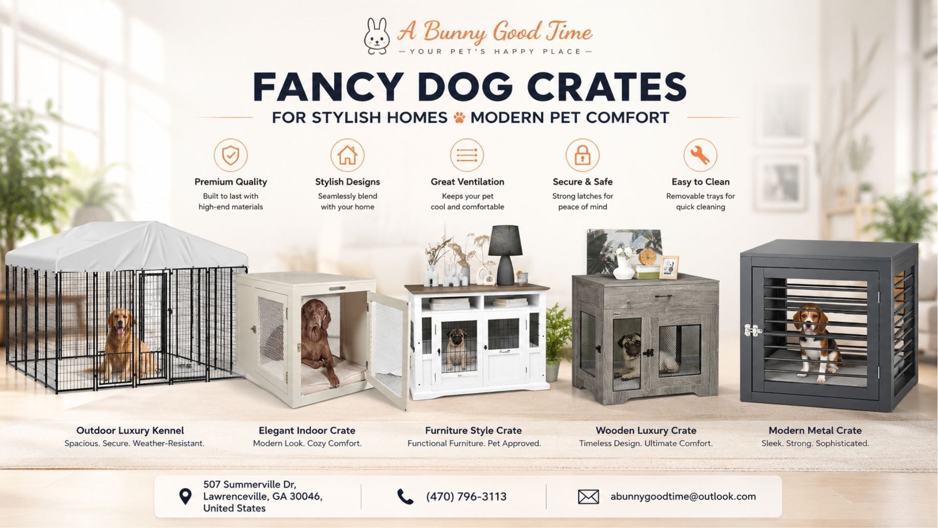Fancy Dog Crates