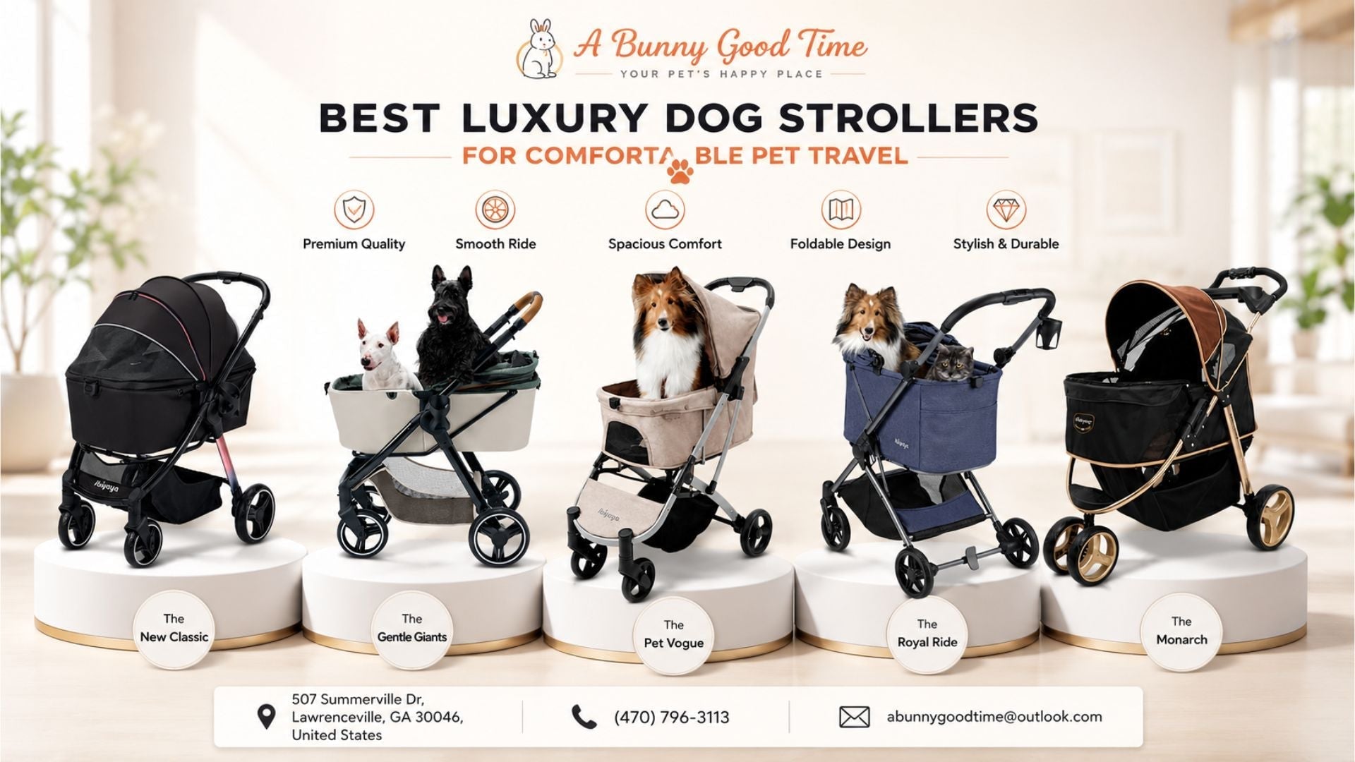 Luxury Dog Strollers