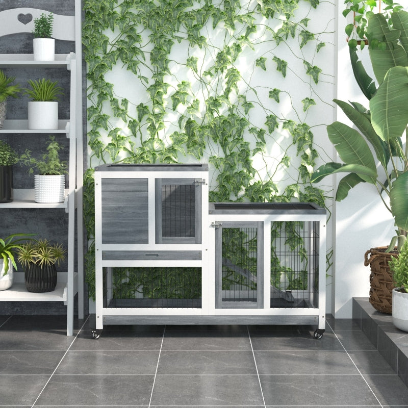 Indoor Wooden Rabbit Cage