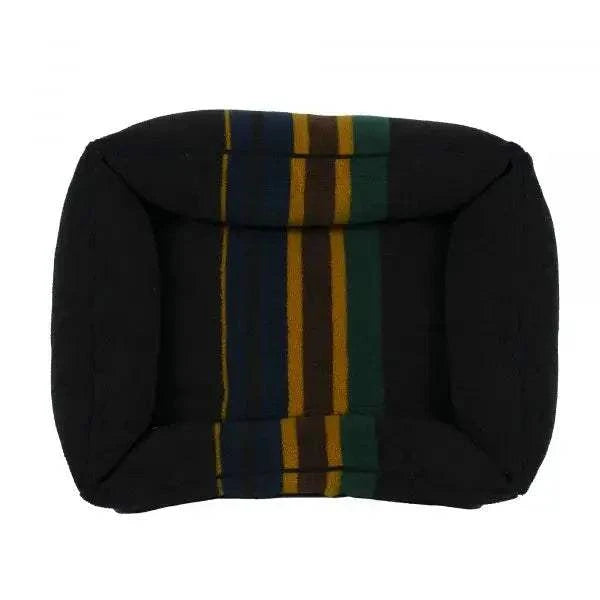Pet Bed | Dog Bed Pendleton Vintage Camp Kuddler Pet Bed- Oxford Black