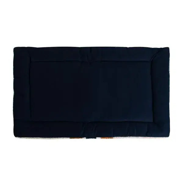 Shinola Dog Bed | Shinola Stripe Comfort Cushion Oatmeal Dog Crate Mat 8