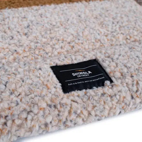 Shinola Dog Bed | Shinola Stripe Comfort Cushion Oatmeal Dog Crate Mat 10