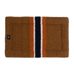 Shinola Dog Bed | Shinola Stripe Comfort Cushion Brown Dog Crate Mat 6