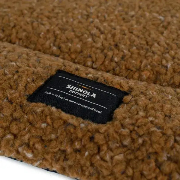 Shinola Dog Bed | Shinola Stripe Comfort Cushion Brown Dog Crate Mat 9