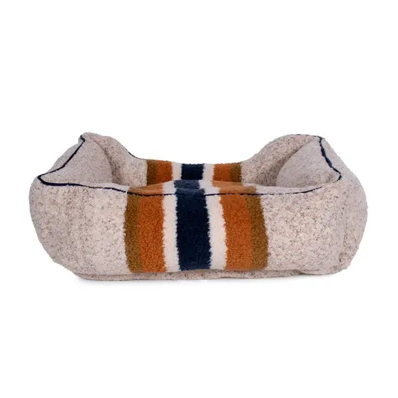Shinola Dog Bed | Shinola Kuddle Dog Bed-Oatmeal | Bolster Pet Bed 3