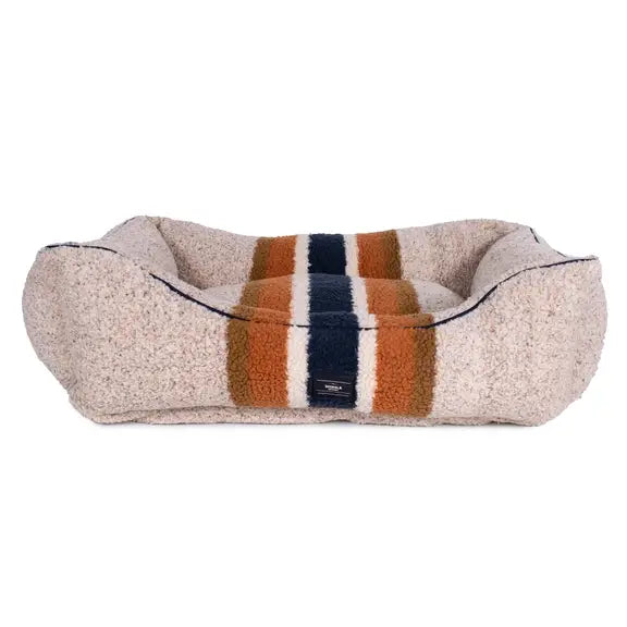 Shinola Dog Bed | Shinola Kuddle Dog Bed-Oatmeal | Bolster Pet Bed