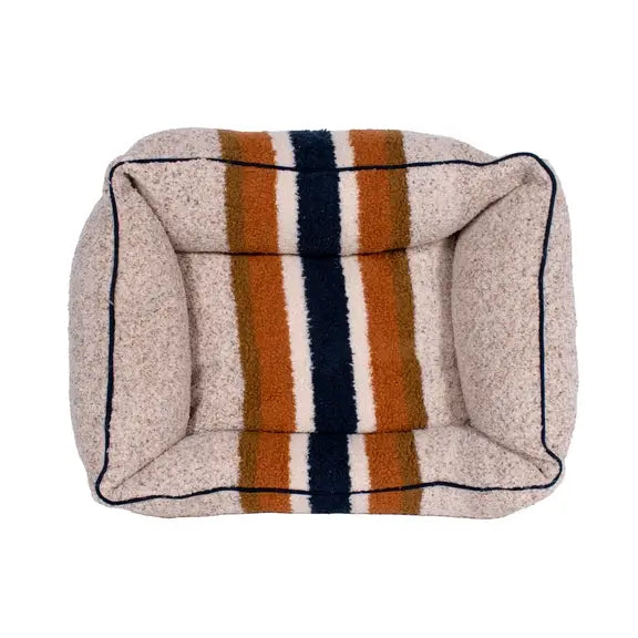 Shinola Dog Bed | Shinola Kuddle Dog Bed-Oatmeal | Bolster Pet Bed 4