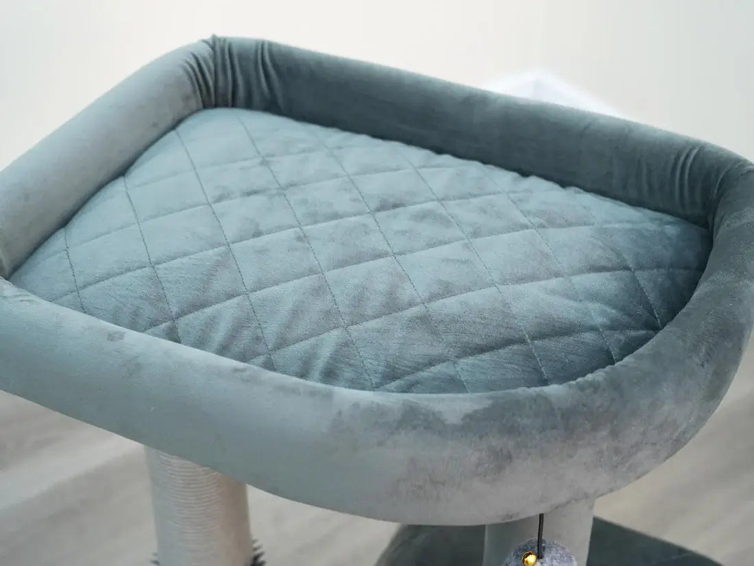 Small Cat Tree | Catry Eclipse 2-Level Modern Apartment-Sized Cat Tower 3