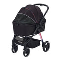 Ibiyaya Pet Stroller | Ibiyaya Retro Luxe Pet Stroller 2.0 Prism Black