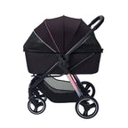 Ibiyaya Pet Stroller | Ibiyaya Retro Luxe Pet Stroller 2.0 Prism Black 3