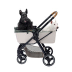 Ibiyaya Retro Luxe Pet Stroller 2.0 - Soft Sage | Ibiyaya Pet Stroller 9