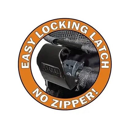 Pet Gear Happy Trails No Zip Stroller featuring easy locking latch and no zipper for hassle-free access. Pet Gear Stroller 8