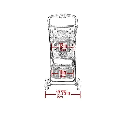 Pet Gear Happy Trails No Zip Stroller featuring easy locking latch and no zipper for hassle-free access. Pet Gear Stroller 10