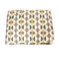 Pendleton dog bed with colorful geometric pattern, water and UV-resistant fabric for indoor and outdoor use