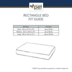 Outdoor Pet Bed | Indoor Flat Dog Bed | Carolina Pet Striped Jamison 5