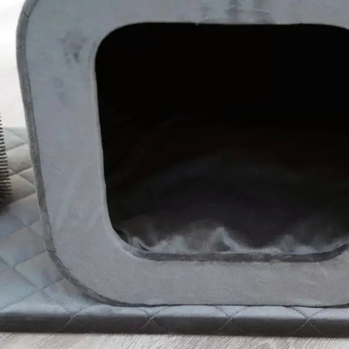 Small Cat Tree | Catry Eclipse 2-Level Modern Apartment-Sized Cat Tower 6