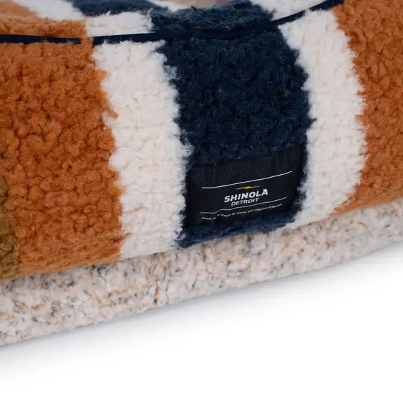 Shinola Dog Bed | Shinola Kuddle Dog Bed-Oatmeal | Bolster Pet Bed 6