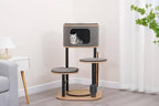 Modern Cat Tree | PetPals Starbz Sleek Industrial Design Cat Condo 2