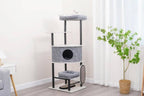 PetPals Grayson-Industrial Style Large Modern Cat Tree