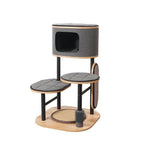 Modern Cat Tree | PetPals Starbz Sleek Industrial Design Cat Condo