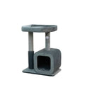 Small Cat Tree | Catry Eclipse 2-Level Modern Apartment-Sized Cat Tower