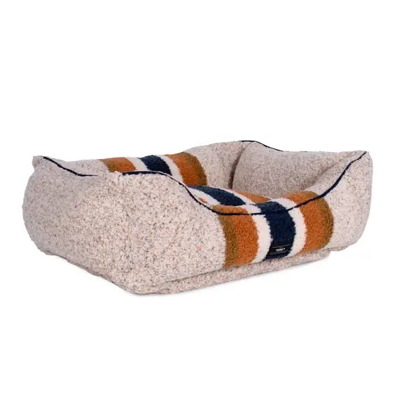 Shinola Dog Bed | Shinola Kuddle Dog Bed-Oatmeal | Bolster Pet Bed 2