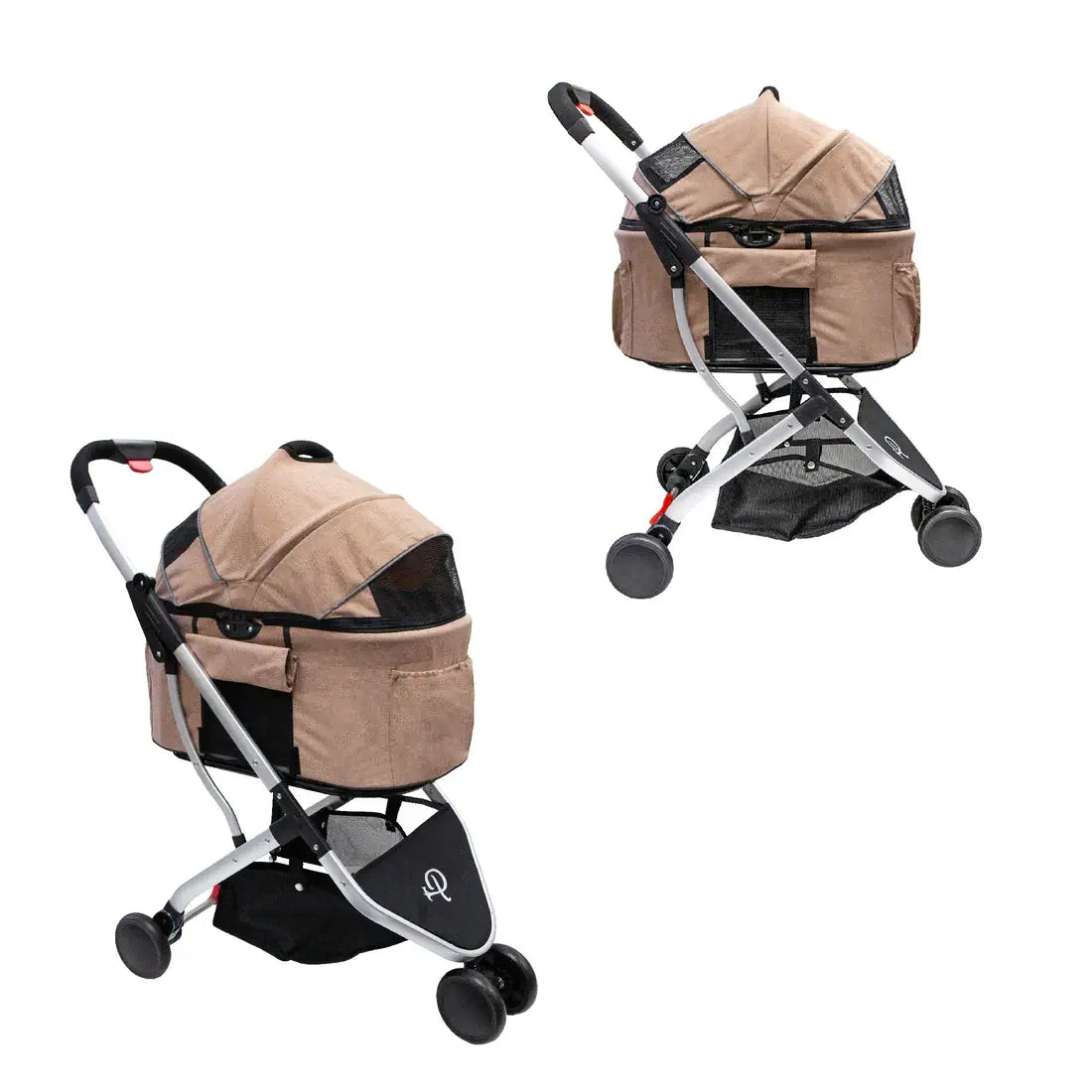 Cat Stroller and Carrier- Petique Newport Pet Stroller-Rabbit Stroller Dog Stroller 2