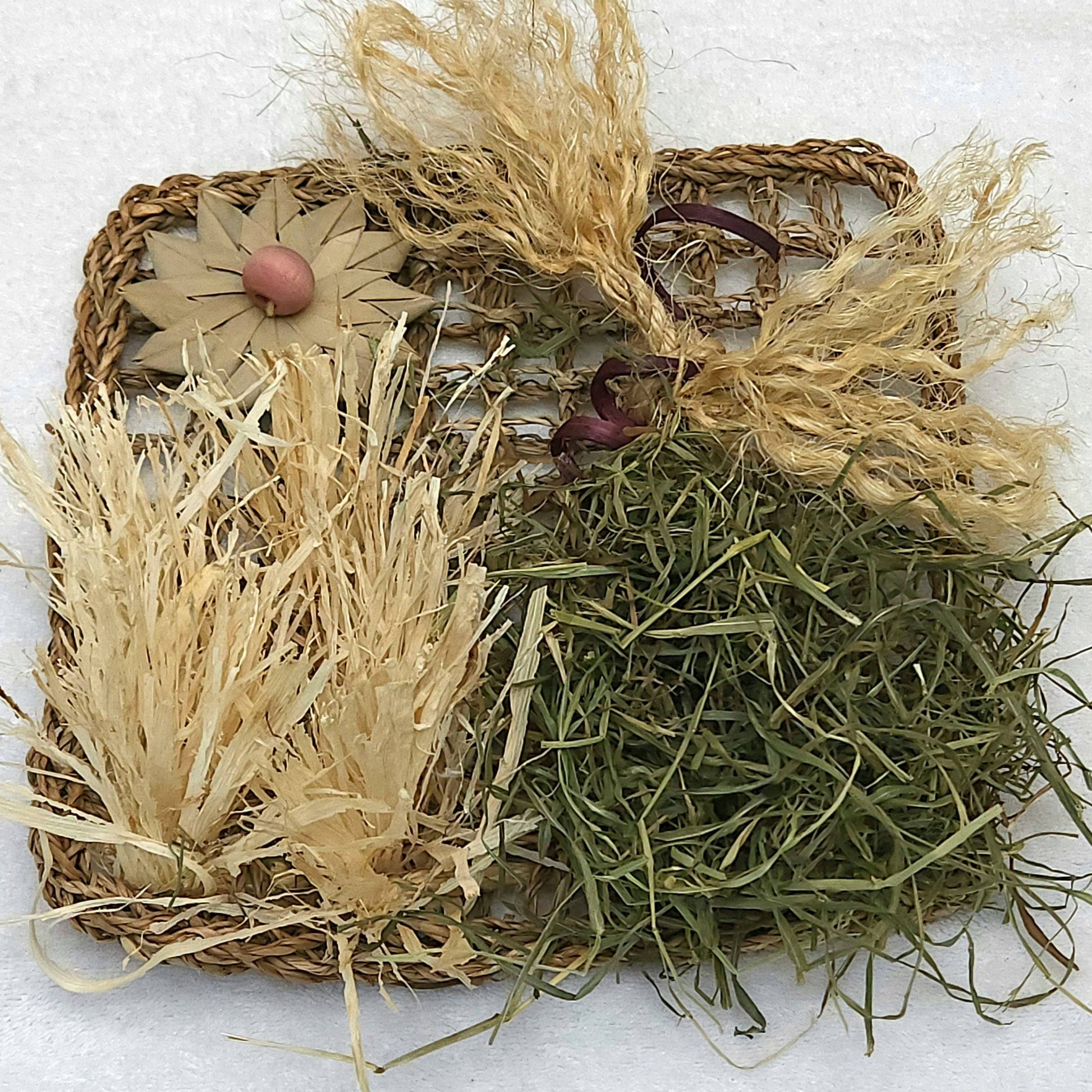 All-Natural Forage Activity Mat - A Bunny Good Time